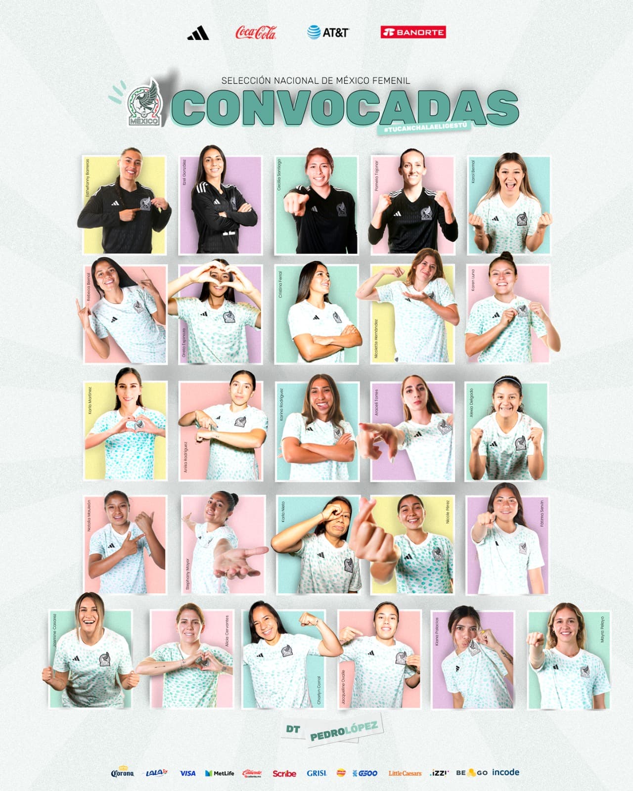 Convocadas TriFemenil