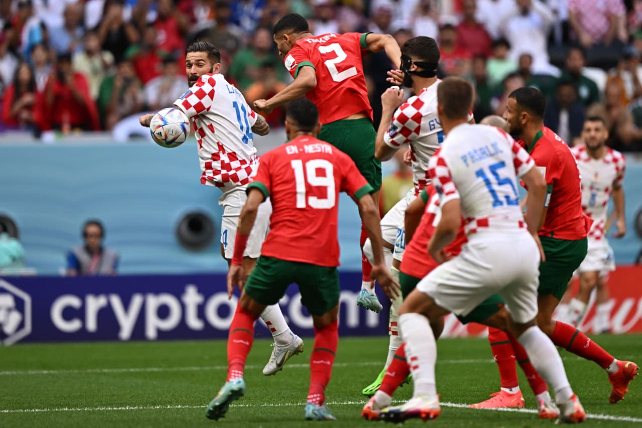 Marruecos y Croacia quedaron a deber los goles en su primer partido en el Mundial Qatar 2022 disputado en el Estadio Al Bayt.