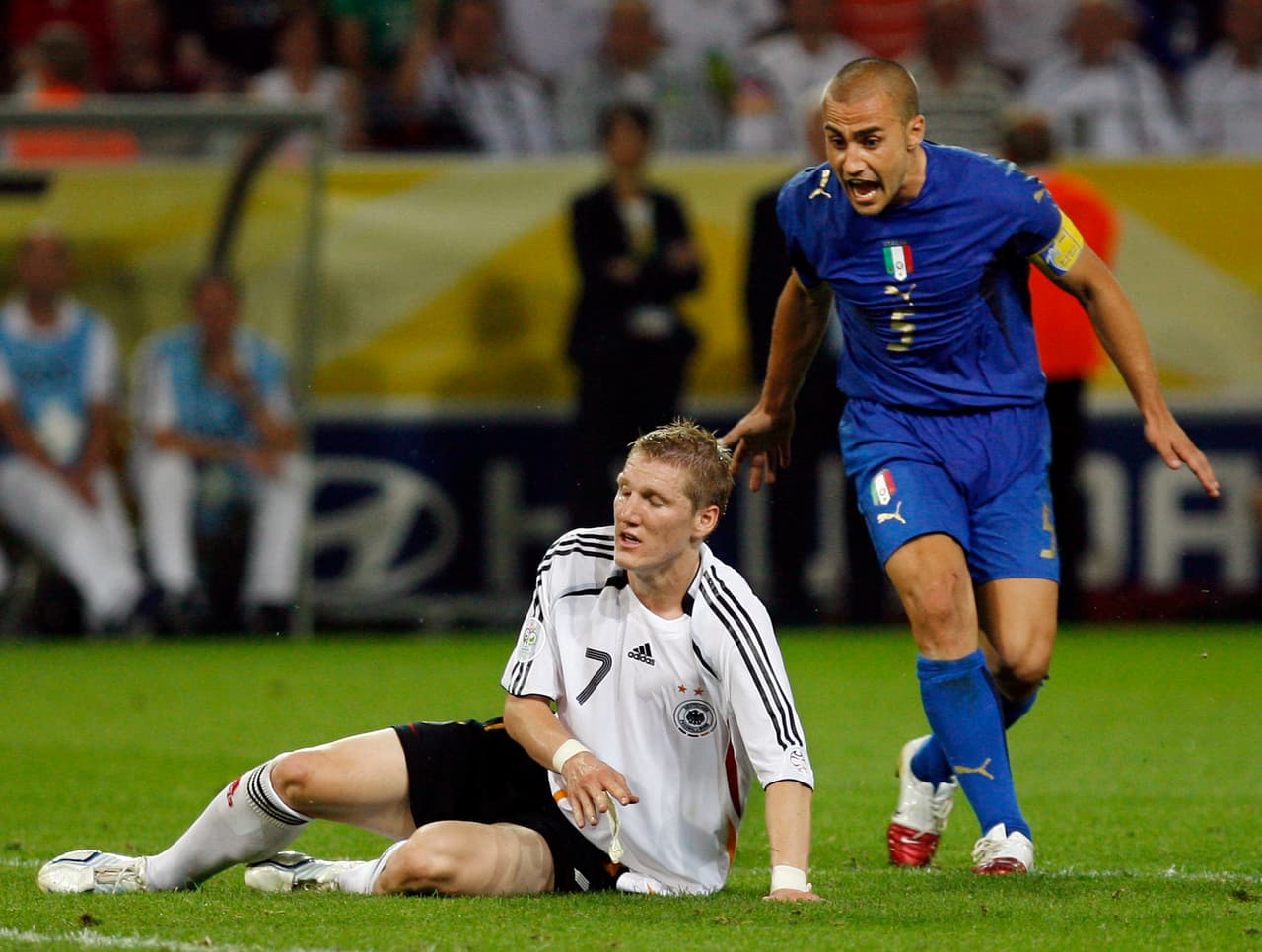 Italia estuvo en la Copa Confederaciones pero lejos del título. Cannavaro no pudo replicar su mejor momento en el torneo de campeones.