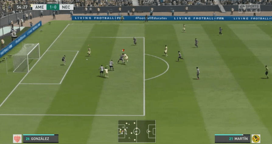 El Necaxa de Jairo González se llevó una 'manita' por parte de Gio dos Santos y el América en el torneo virtual de la eLiga MX.