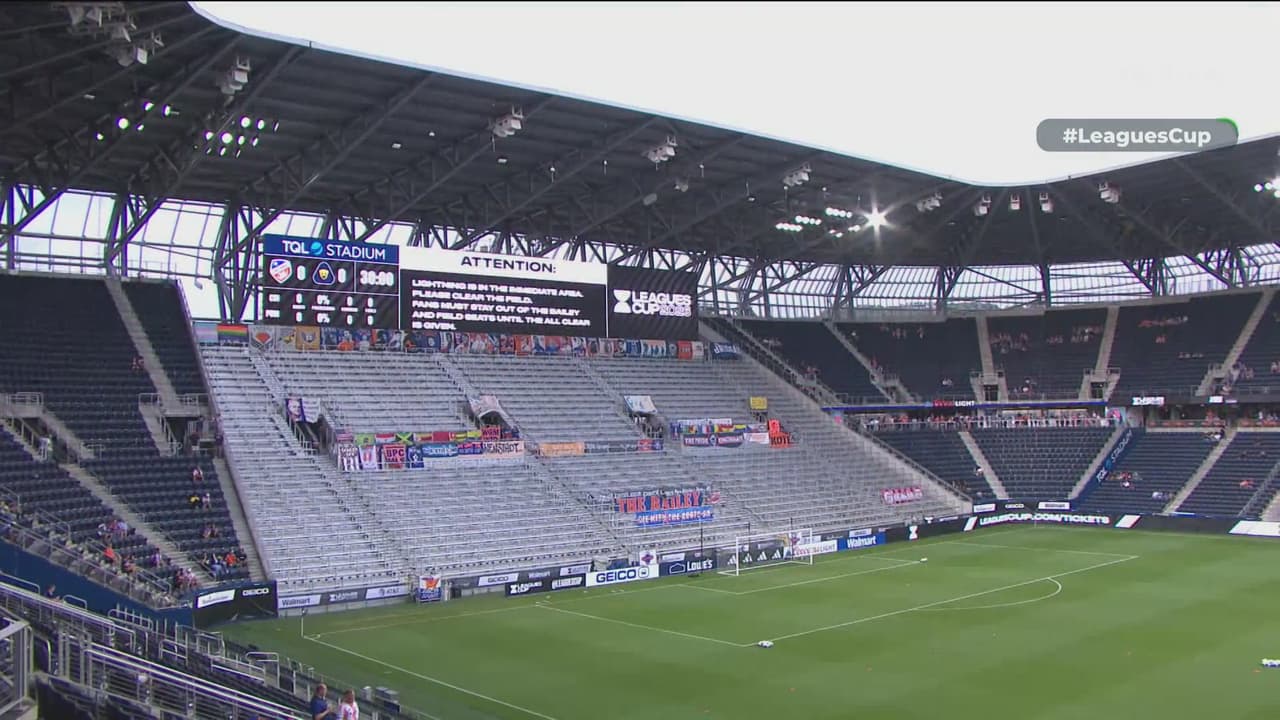 ¡Se demora el inicio del FC Cincinnati vs. Pumas!