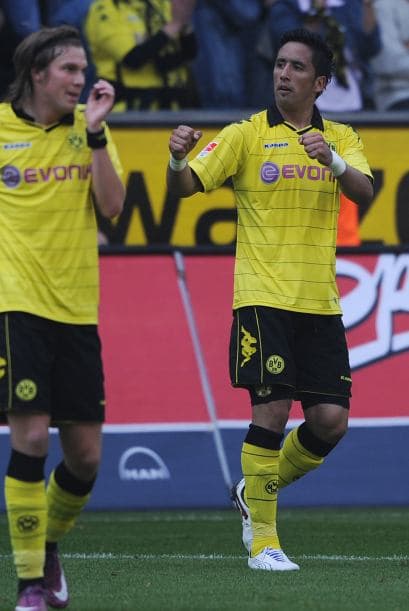 Barios juega en el campeón alemán Borussia Dortmund y su cuota de goles aún esta creciendo.