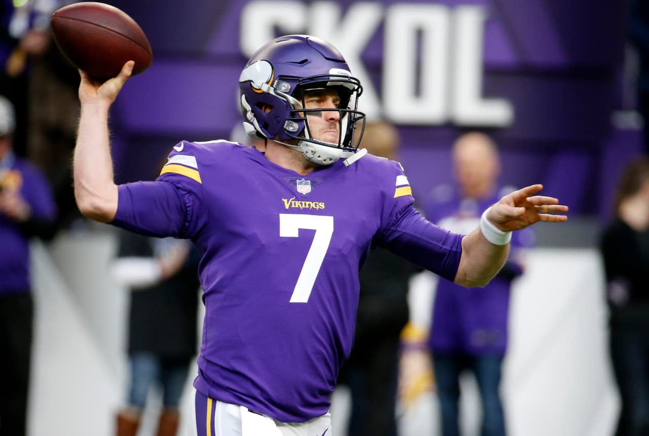 Case Keenum lideró a Minnesota en 2017 y ahora su destino a punta a Denver.