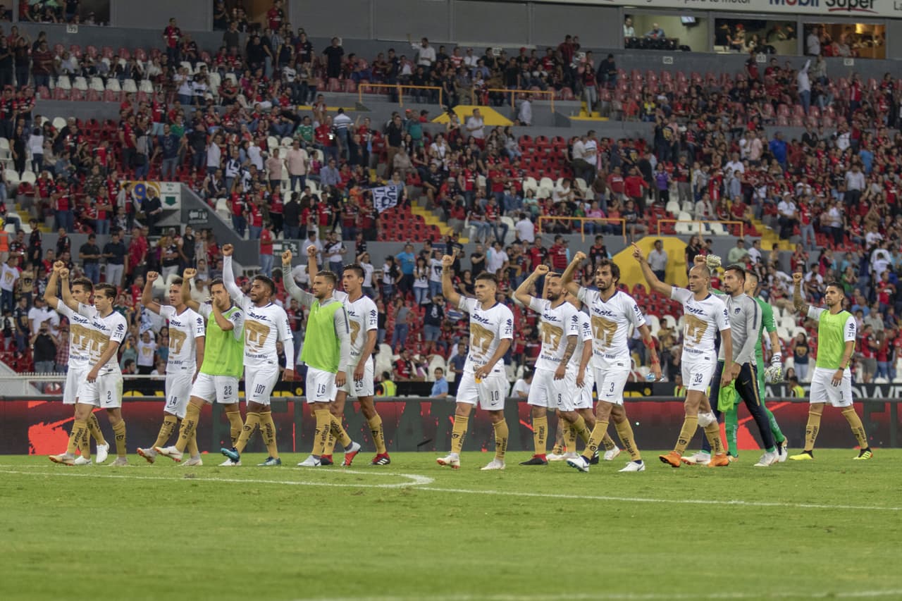Estadio Jalisco (Atlas 0-3 Pumas) - 40,207 espectadores