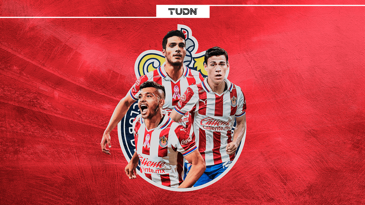 ¡Espectacular! El once de Chivas con Raúl, Tecatito y Moreno