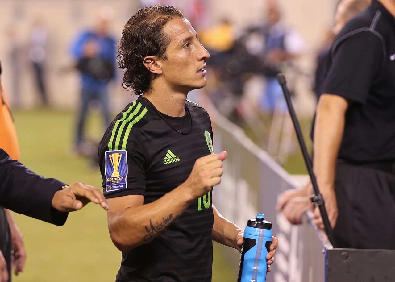<b>5: </b>Andrés Guardado, 10 goles en 18 partidos con México, con la que no estará en este certamen tras disputar la Copa Confederaciones. Debutó en la edición del 2007.