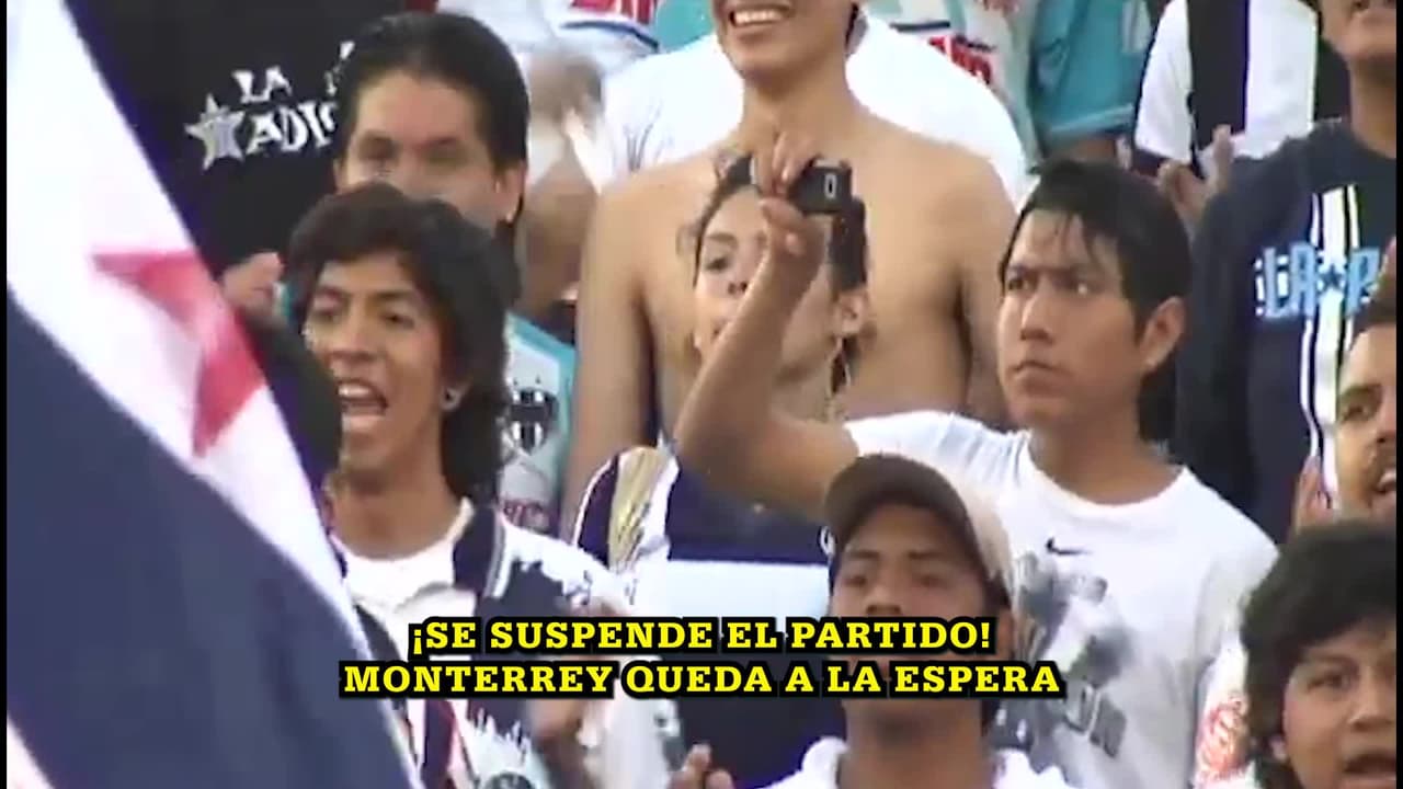 ¡SE SUSPENDE EL PARTIDO! Monterrey queda a la espera