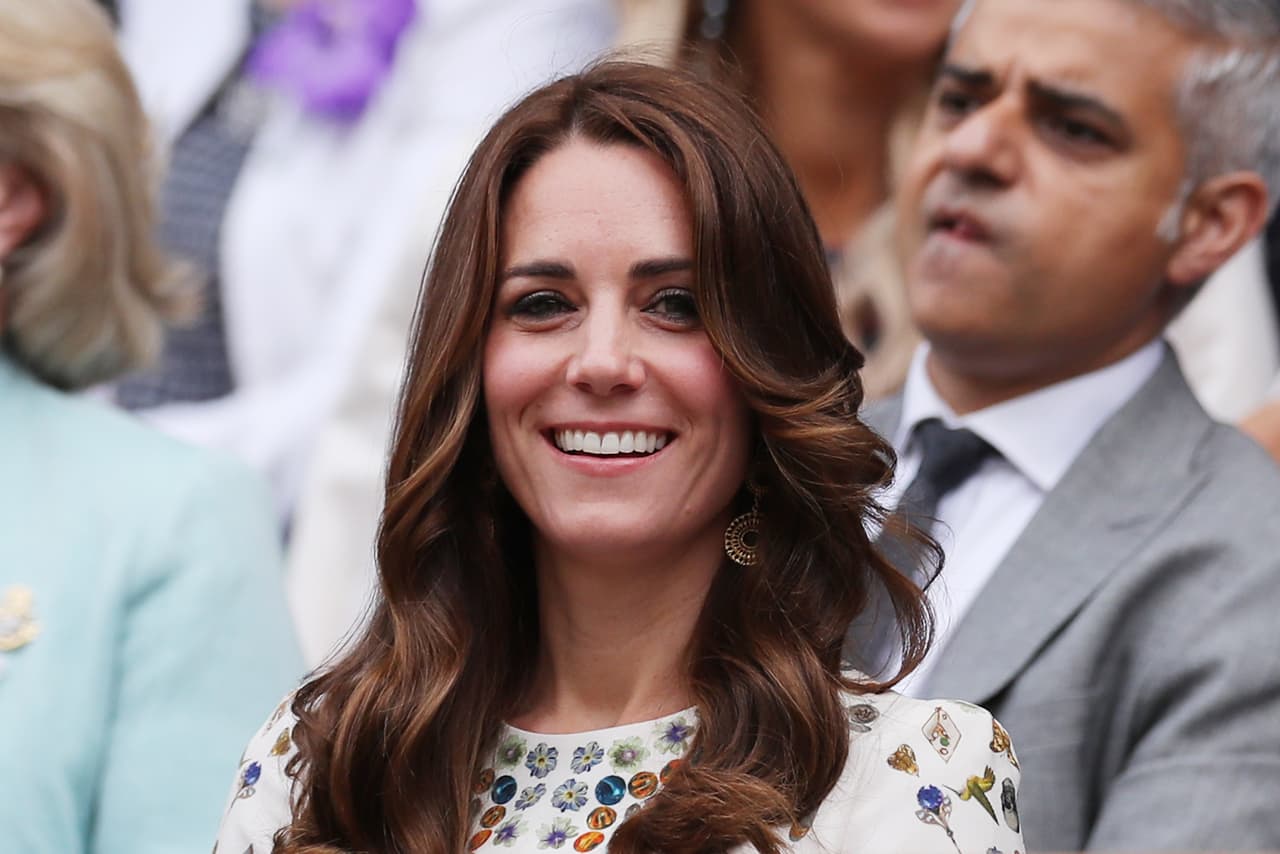 Kate disfrutó del duelo y del buen clima en Londres.