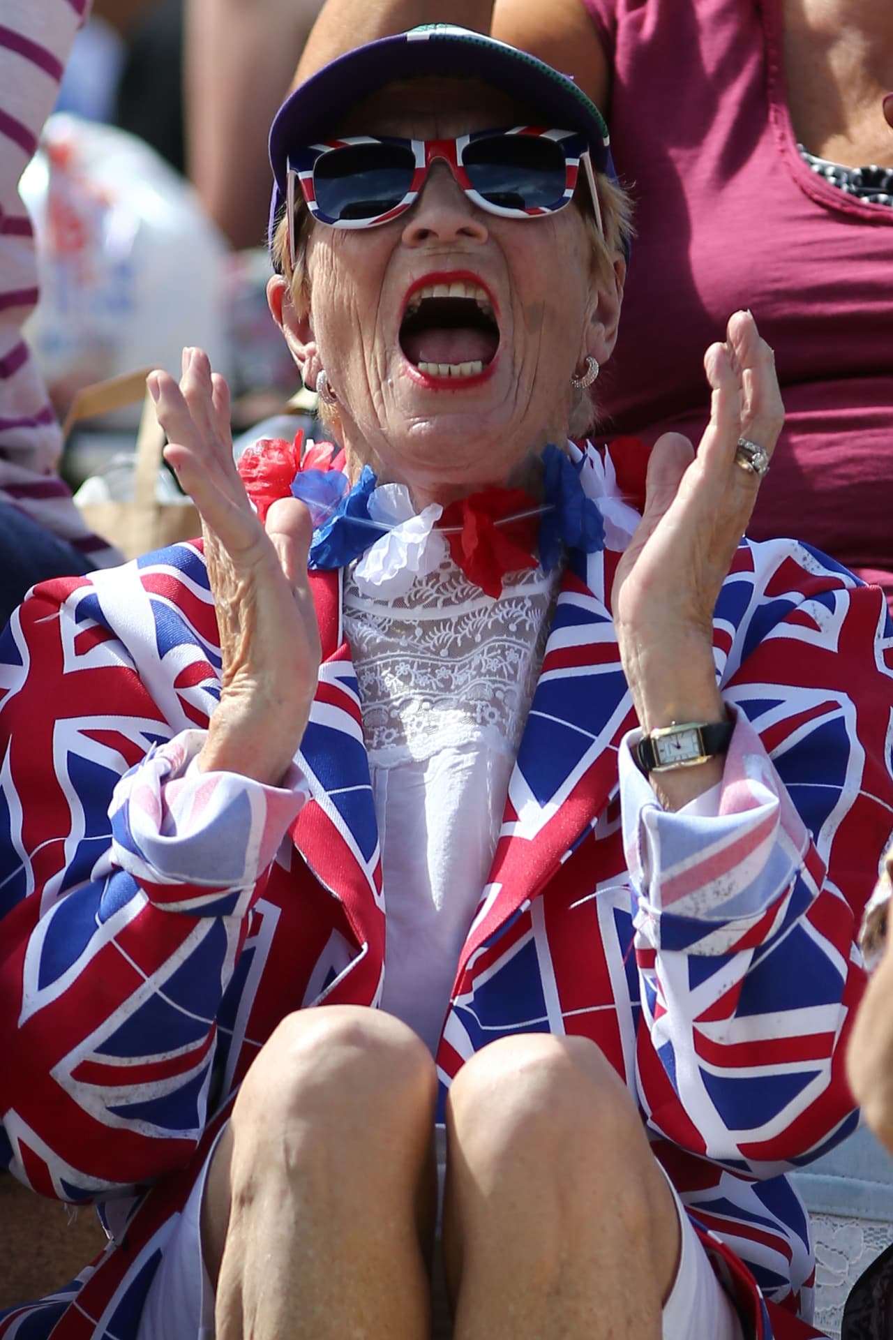 Gritos de apoyo a Murray.