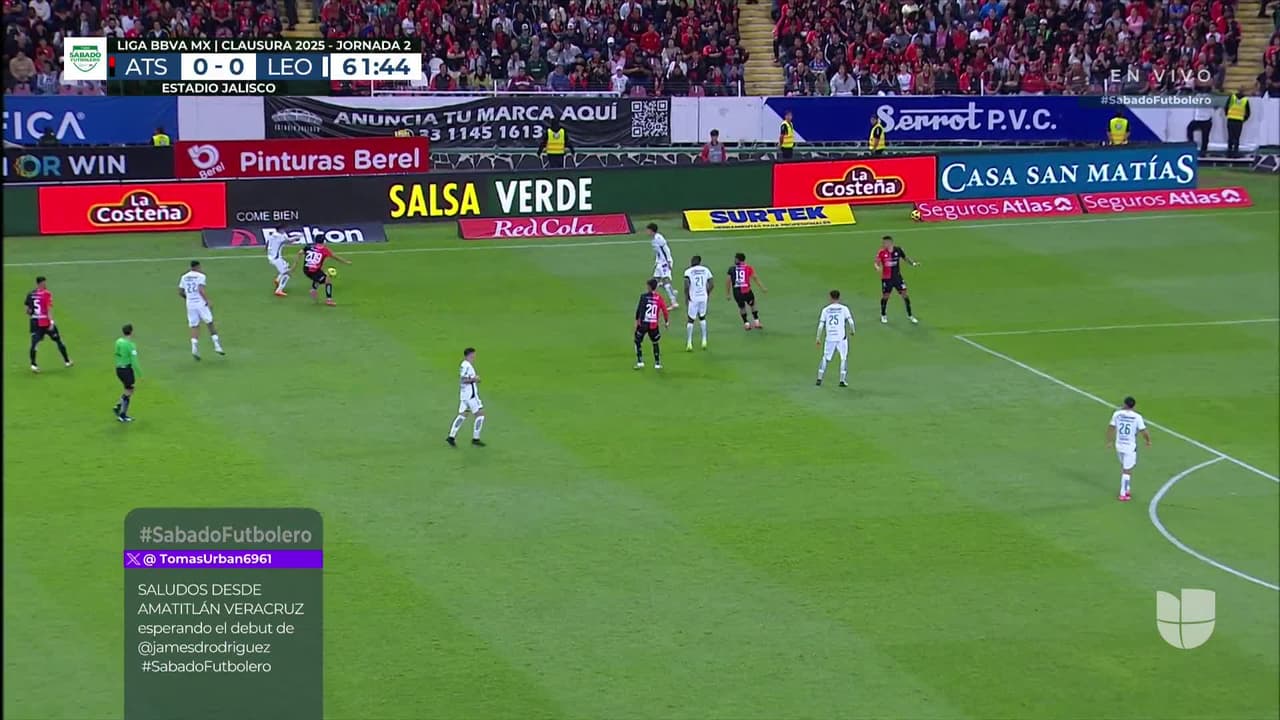 ¡GOOOL! Eduardo Aguirre anota para Atlas.