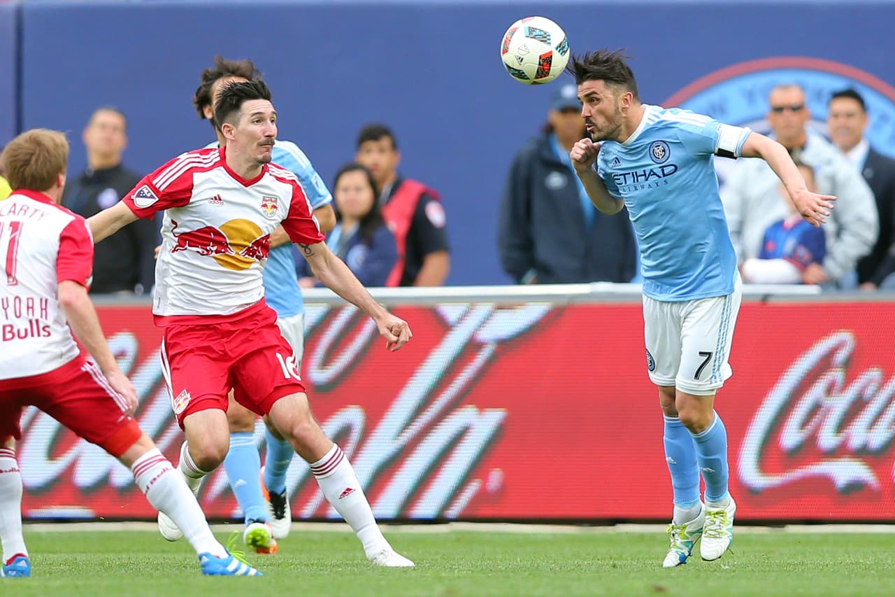 Capitán de Red Bulls elogia a David Villa: "Es el mejor jugador de la MLS este año"