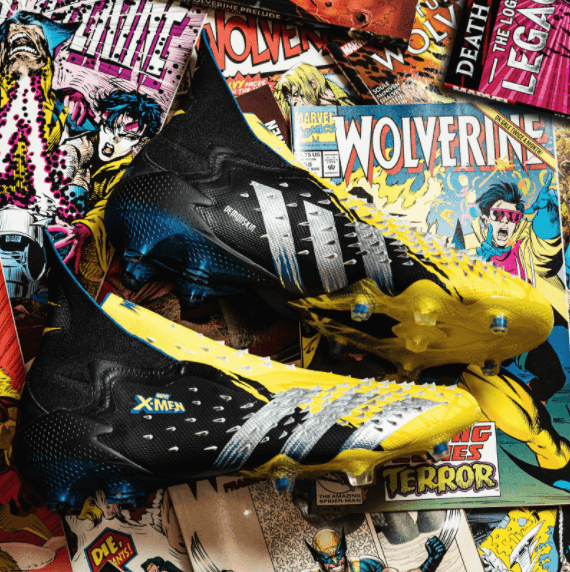 Adidas Energy Marvel Pack rinde homenaje a los dos iconos legendarios de Marvel, Wolverine y Cyclops.
