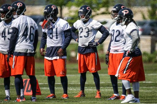 El ambiente en Chicago (AP-NFL).