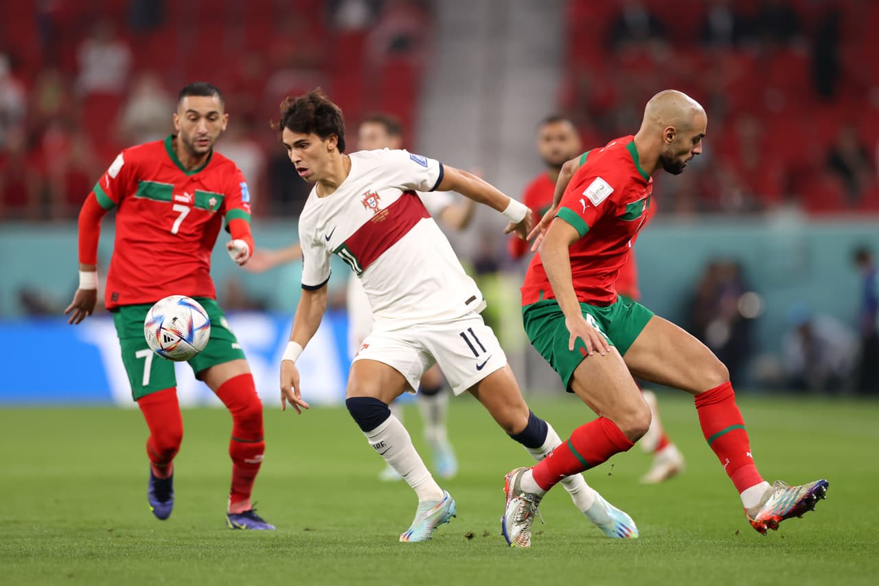 Marruecos derrotó 1-0 a Portugal con gol de Youssef En-Nesyri en el Estadio Al Thumama para convertirse en la primera selección africana en Semifinales en una Copa del Mundo.