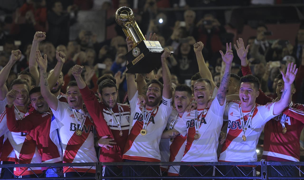 5. Primera (Argentina - Conmebol) / 901 puntos: el mejor equipo del país sudamericano podría ser River Plate tras ganar en el último tiempo Libertadores, Sudamericana y la reciente Recopa Sudamericana.