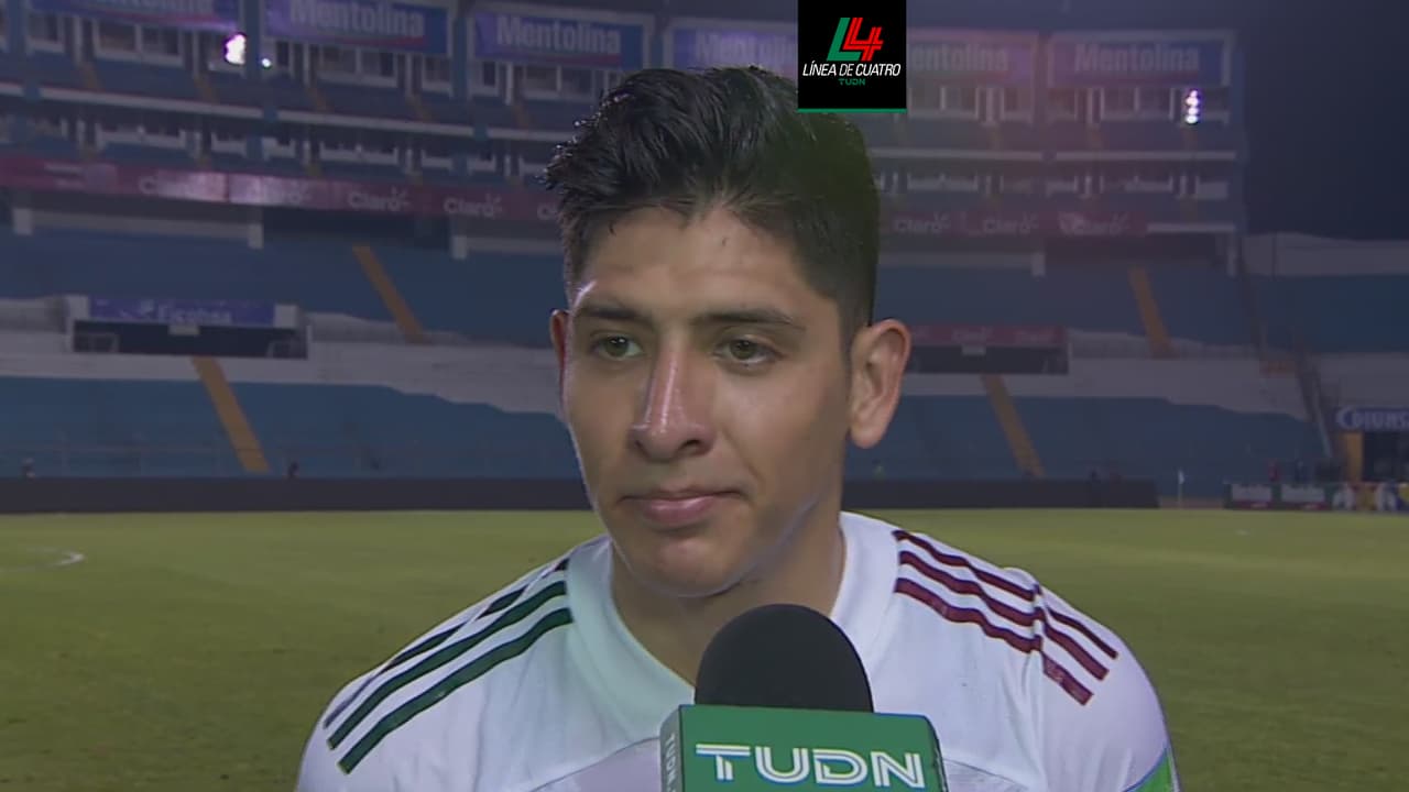 Edson Álvarez: "Hubo molestia en el medio tiempo"