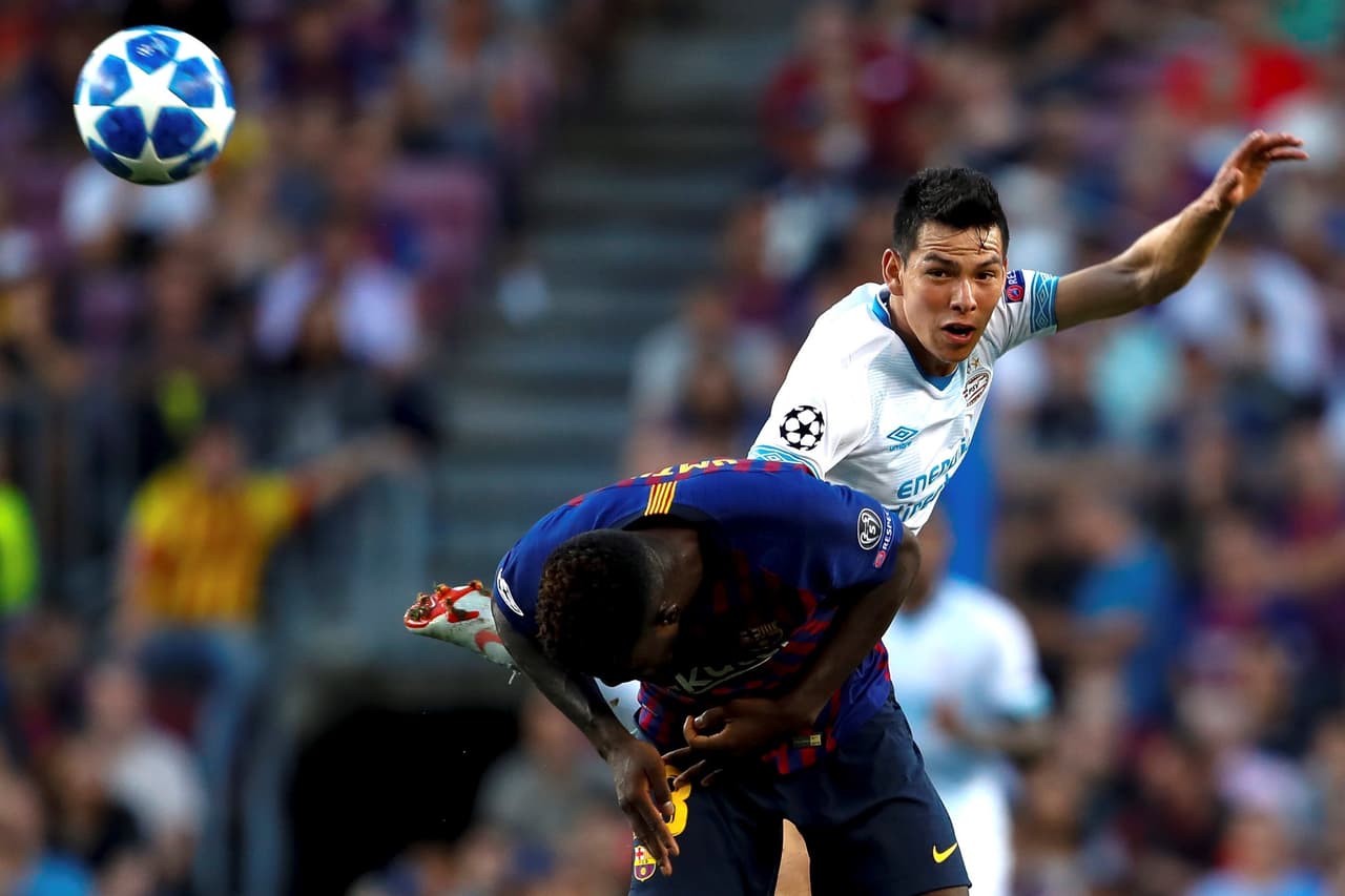 Solo hasta el segundo tiempo las cosas cambiaron un poco. El equipo catalán bajó poco la aceleración y le dio algunas libertades al holandés.