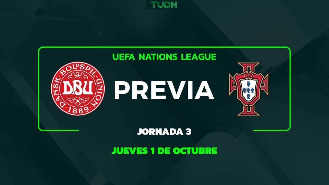 A qué hora y dónde ver el Dinamarca vs. Portugal de UEFA Nations League