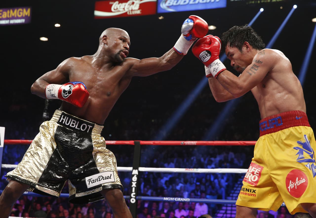 Promotor asegura que Mayweather hará oficial la pelea con Pacquiao el sábado en Las Vegas