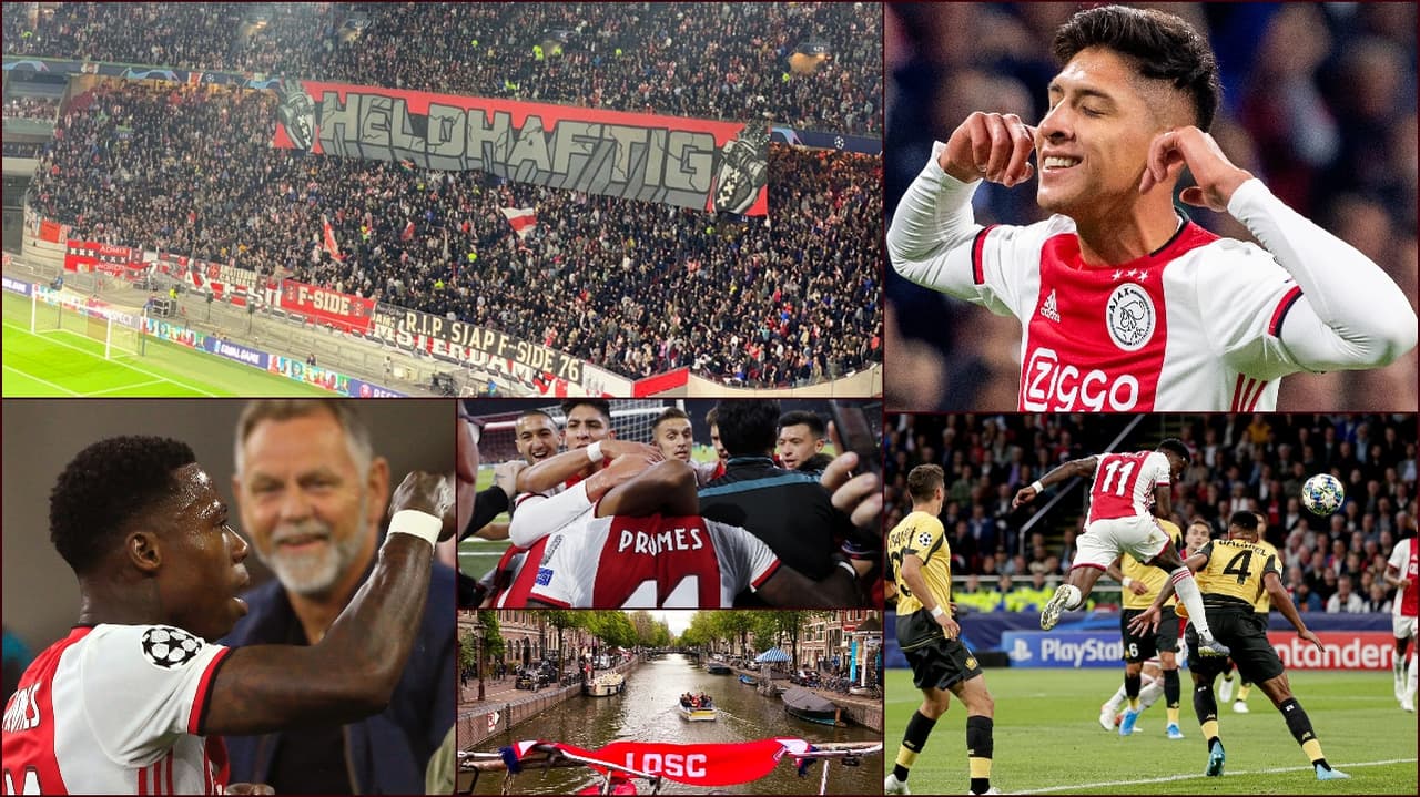 El Ajax, semifinalista de la temporada pasada, ha vuelto a clasificar para enfrentarse al equipo de LOSC que reaparece después de siete años.