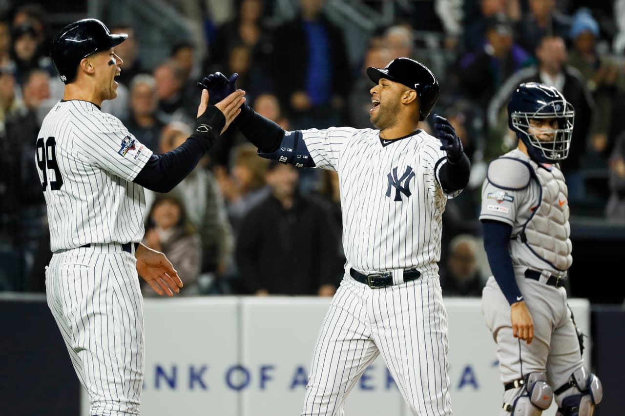 Los Yankees aprietan en casa y se ponen 2-3 en la serie frente a los Astros.