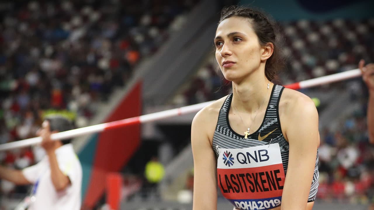 Maria Lasitskene critica a las autoridades rusas tras el veto