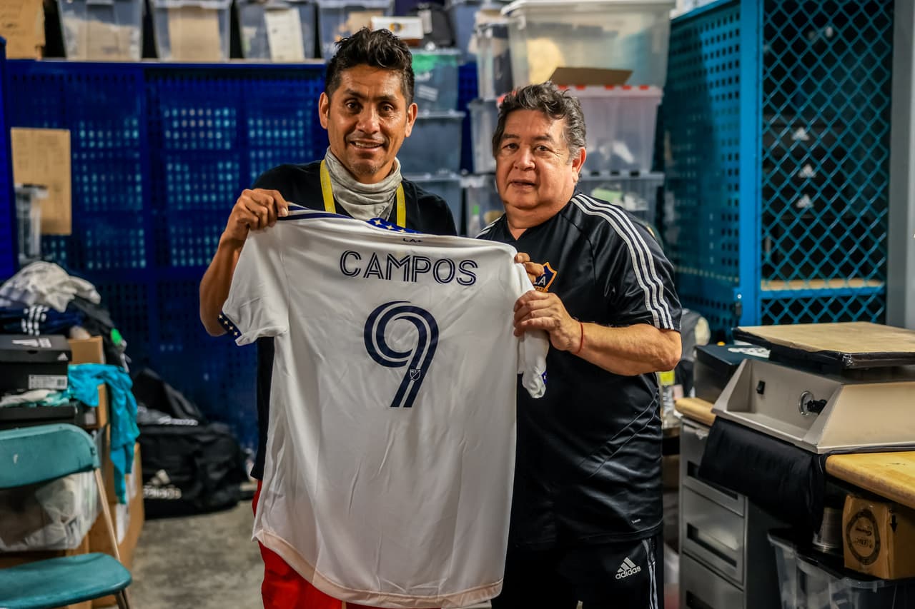 Jorge Campos está de visita en el Dignity Health Sports Park. Entre 1996 y 1997, el 'Brody' jugó con LA Galaxy.