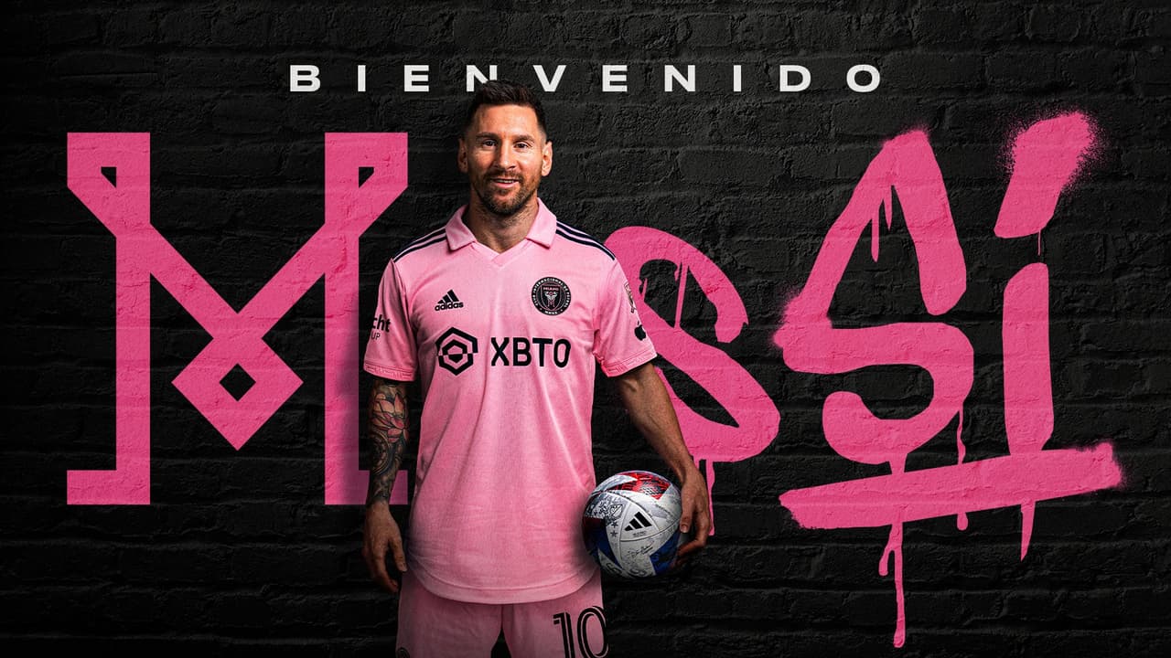 Inter Miami anuncia oficialmente a Messi que ya luce el '10' en su playera