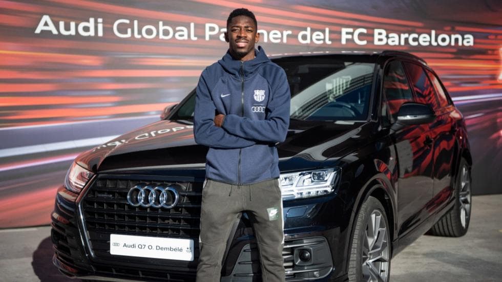 Ousmane Dembélé - Audi Q7 50 TDI quattro tiptronic