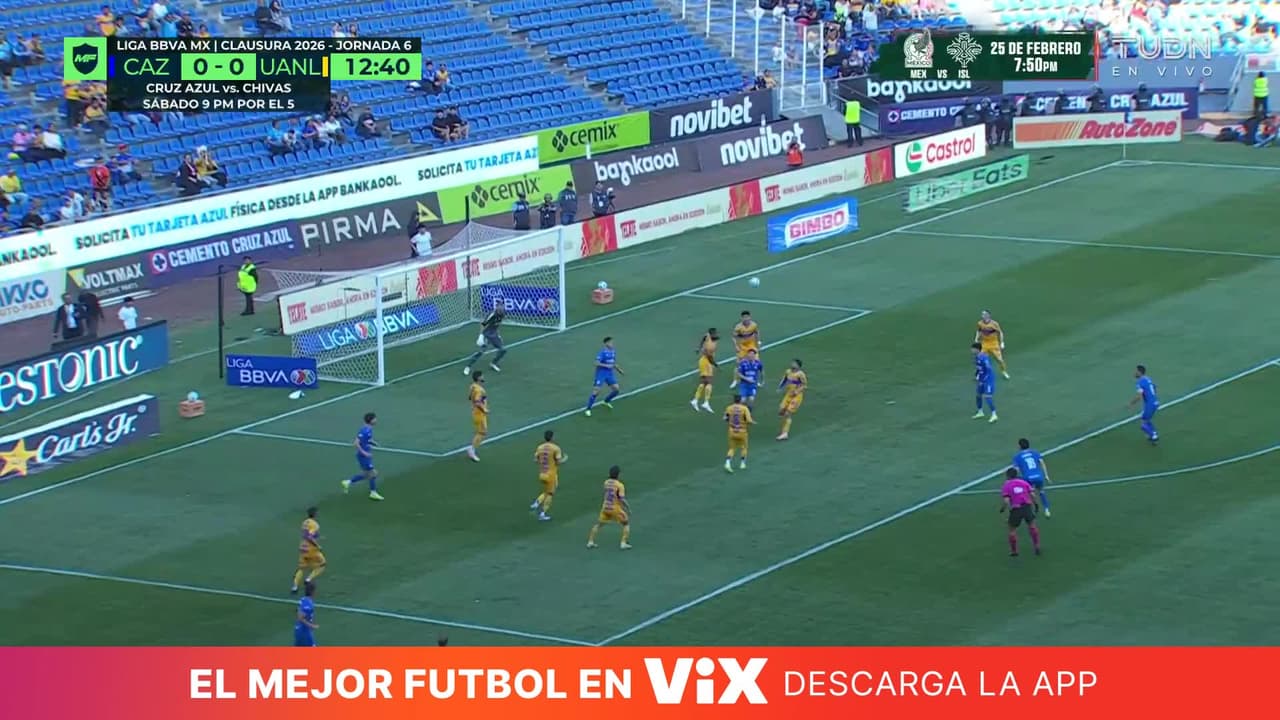 ¡Enorme Nahuel! El portero le niega el gol a la Maquinola con esta enferma atajada