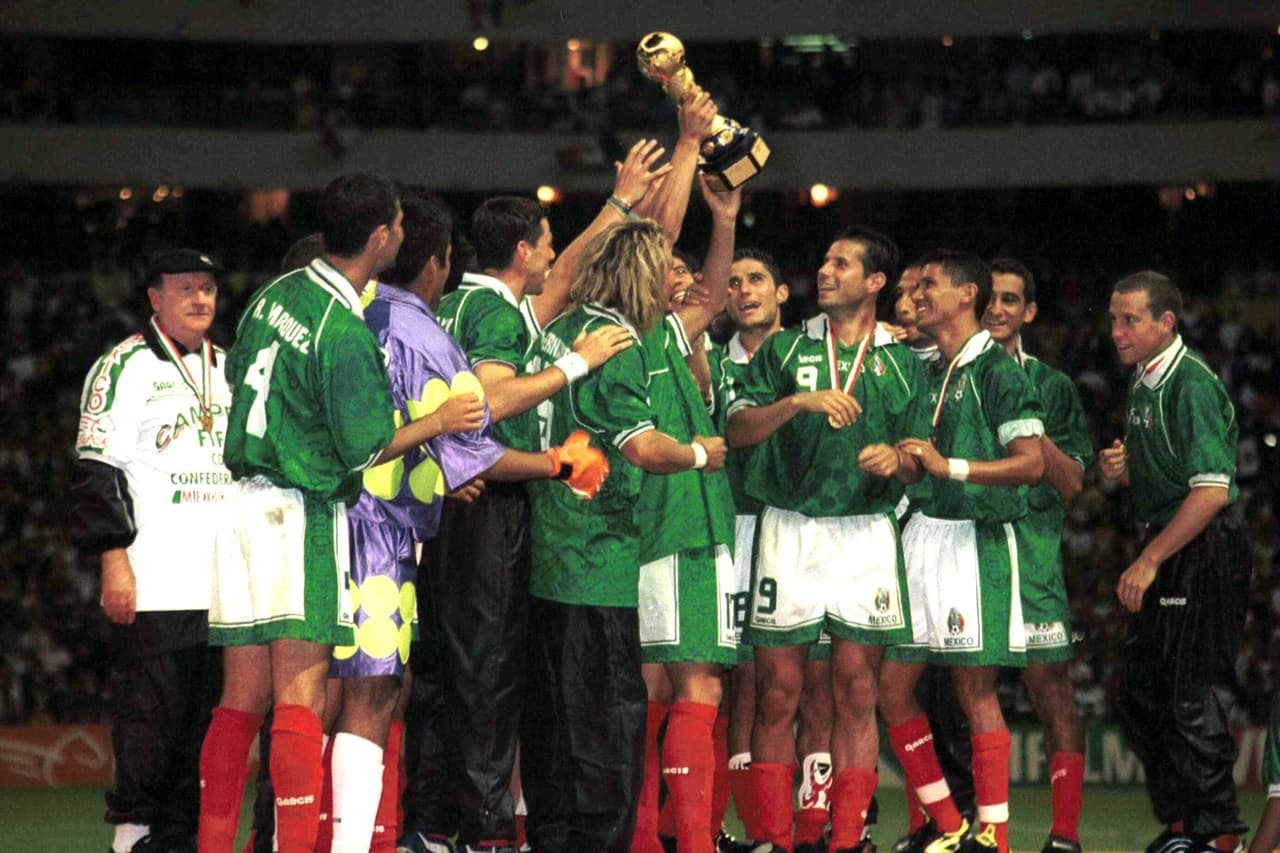 México se coronó en casa en la primera Confederaciones celebrada fuera de Arabia Saudita.