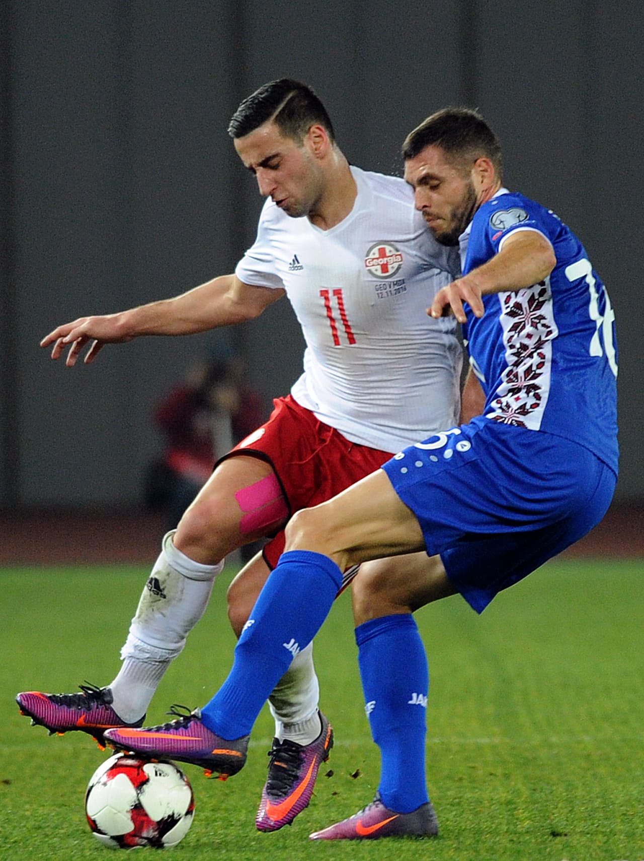 En el mismo grupo, Moldavia y Georgia empataron 2-2 en duelo con poca trascendencia.