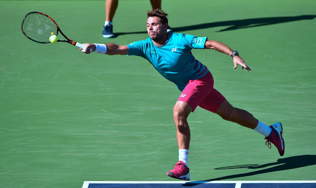 Stan logró romperle el servicio a Federer en el primer punto del segundo set. Fue el único rompimiento que sufrió Roger en todo el torneo.