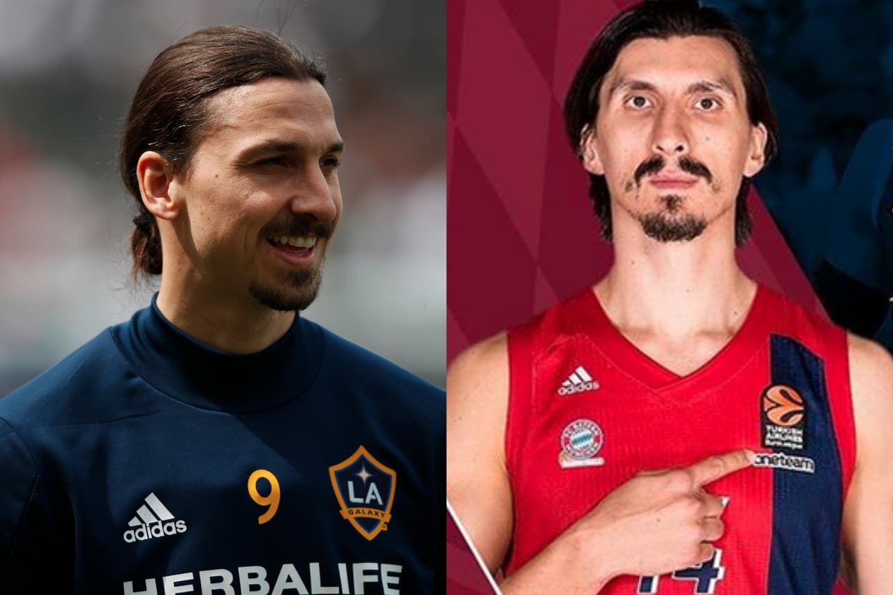 Nada que genere más curiosidad que una similitud física y más si esta es de dos deportistas de alta competencia como es el caso del futbolista sueco Zlatan Ibrahimovic y el bosnio Nihad Djedovic.