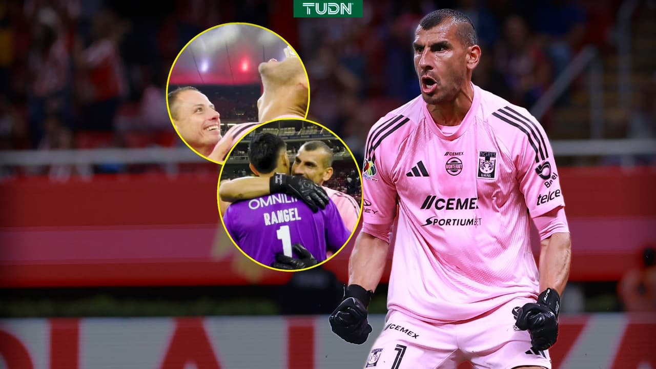 Les tapa un penal y hasta Chivas felicita a Nahuel Guzmán