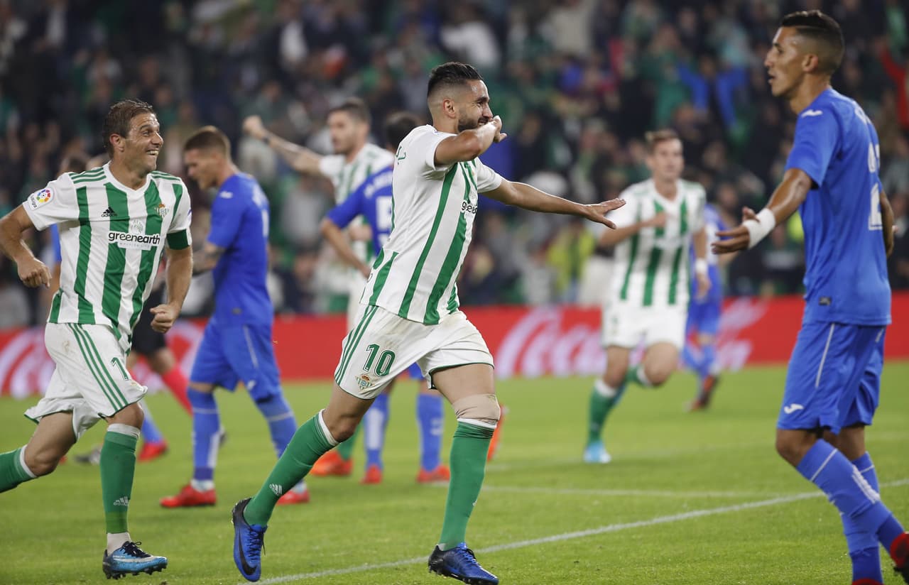 Estreno goleador para el francés, ex Montpellier, con la camiseta del Betis.
