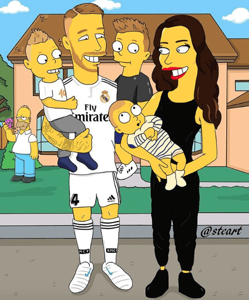 Sergio Ramos, cuando usaba el cabello corto.