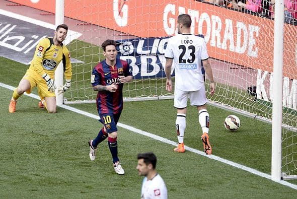 El Deportivo estaba condenado al descenso y el Barcelona tenía más motivos para celebrar.