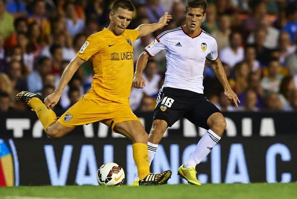 El argentino Bruno Zuculini nunca pensó que estaría tanto tiempo de banca con el Valencia después de haber sido cedido por el Manchester City al conjunto español.
