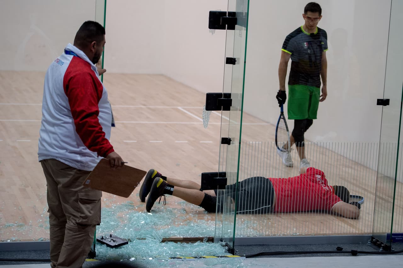 El sorprendente momento en el que Álvaro Beltrán rompió el cristal