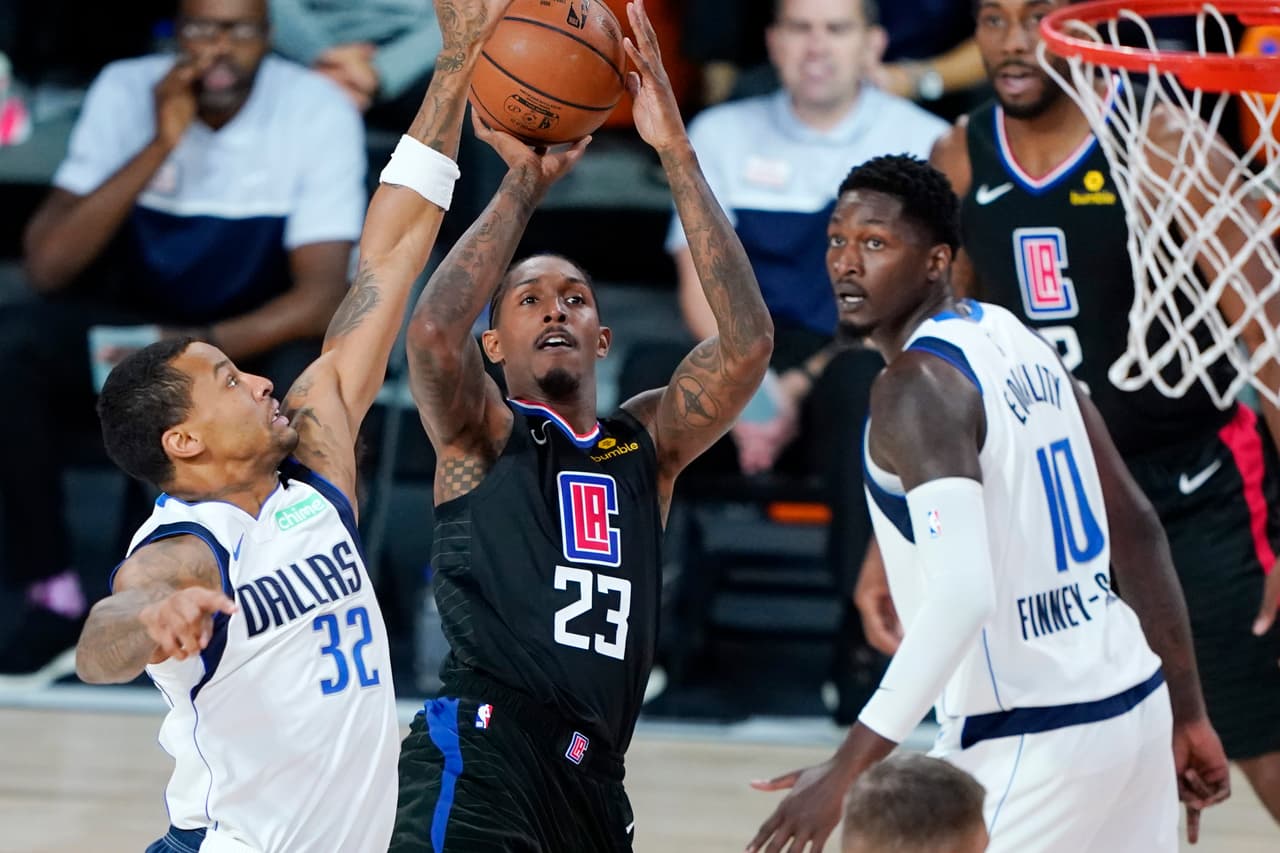 Los Mavericks reaccionan y vences a los Clippers con un marcador de 127-114.