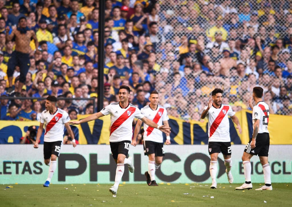 River Plate venció 2-0 como visitante a Boca Juniors, Superclásico argentino válido por la sexta jornada del campeonato local.