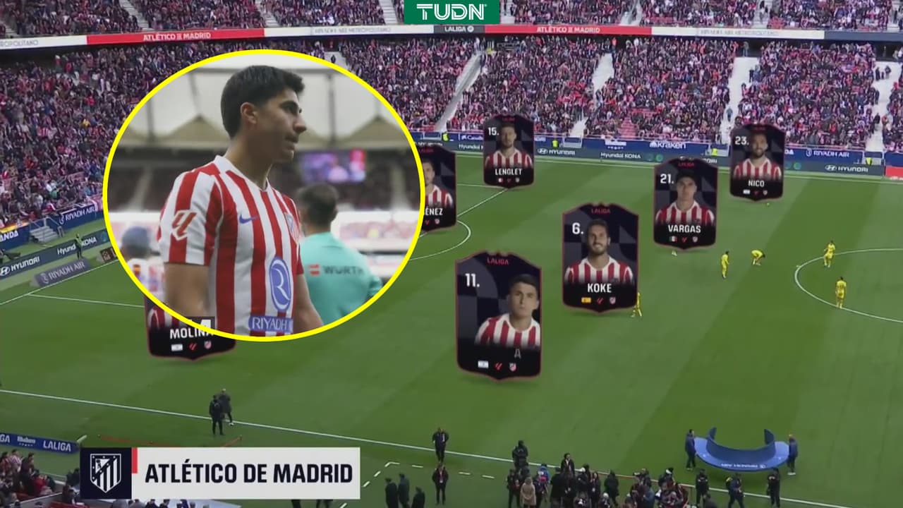 Obed Vargas con Atlético de Madrid vs. Getafe EN VIVO: goles y resumen del partido de LaLiga 