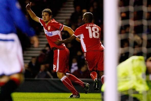 Stuttgart jugó de visitante ante el Rangers de Escocia y se llevó los tres puntos de Glasgow.
