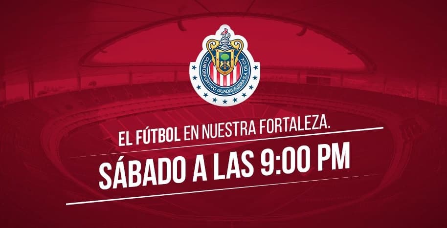 Chivas anuncia nuevo horario