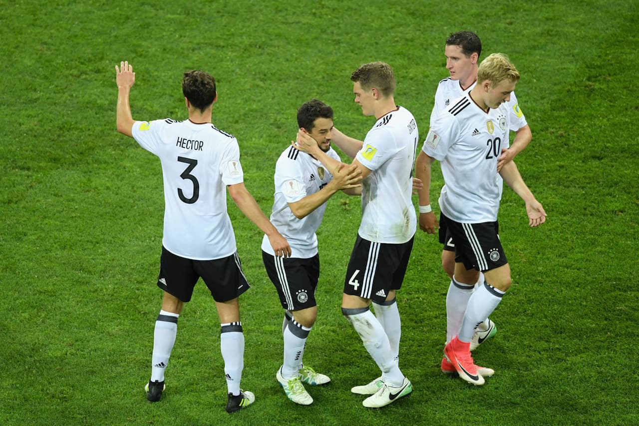 Alemania llego a 10 goles en cuatro partidos y solo cinco recibidos, con lo que se consolida con un equipo aún en construcción.