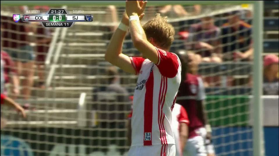 Pase de Aníbal Godoy,que marca el gol