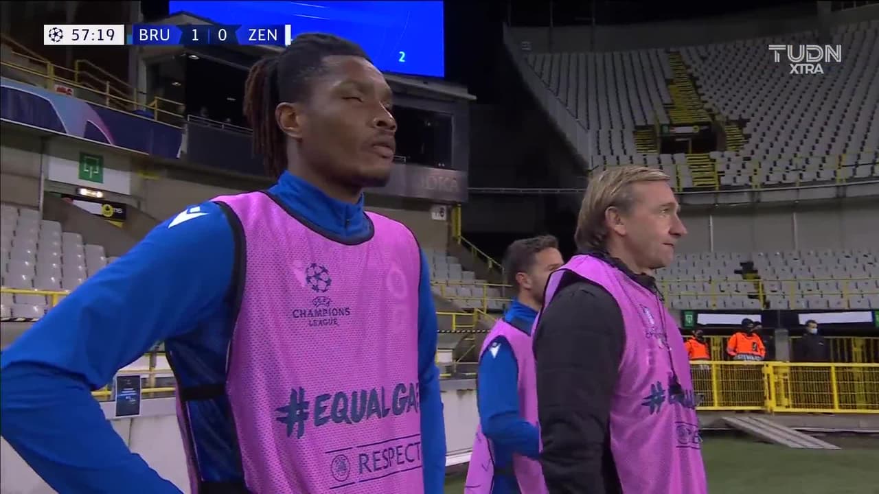 El segundo del Brujas... Vanaken puso el 2-0 ante el Zenit