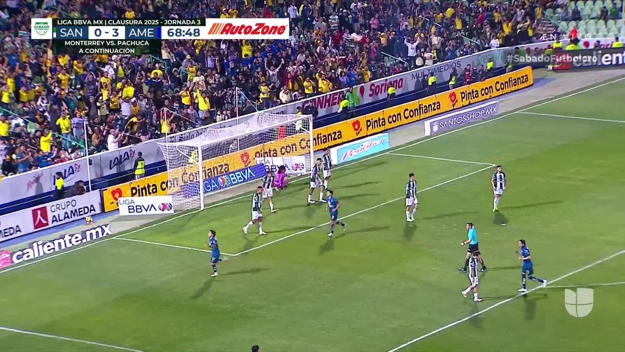 ¡GOOOL! Álex Zendejas anota para América.