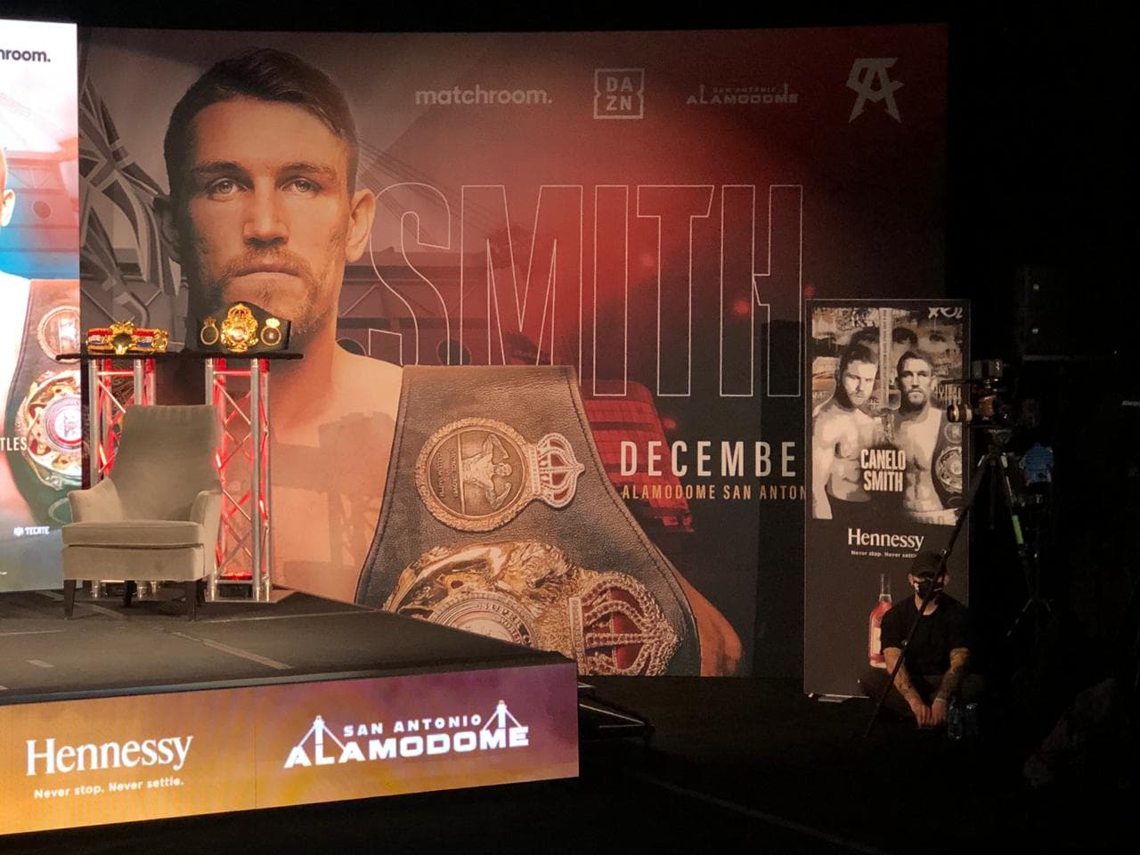 Las postales de la última conferencia previa al Canelo vs Smith | Luego de trece meses de inactividad, el mexicano tendrá una complicada prueba en las 168 libras.